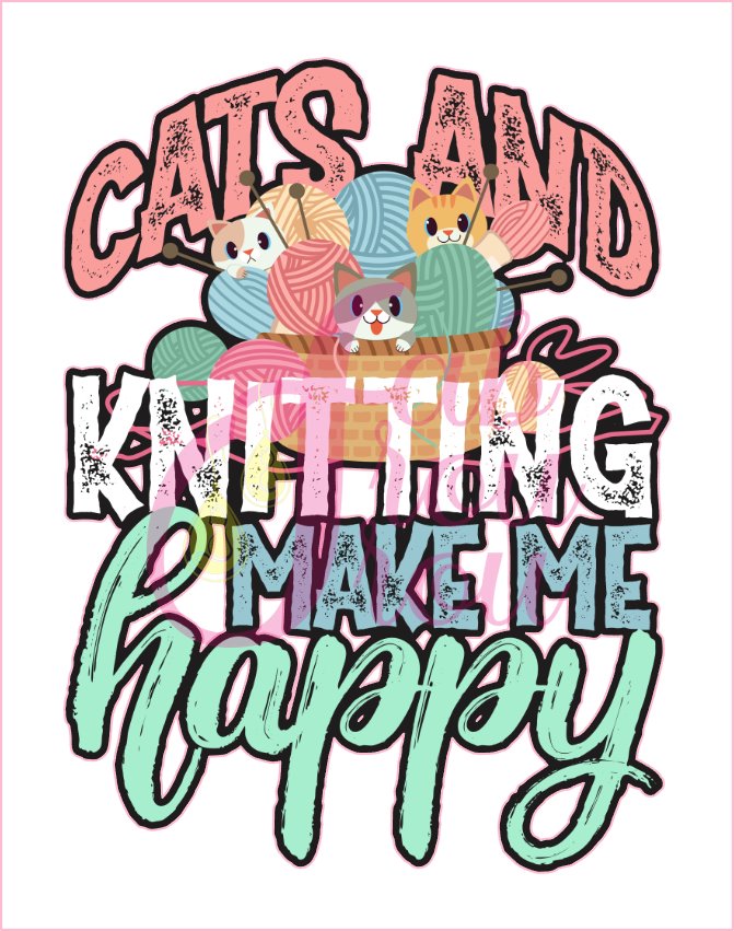 Cats and Knitting