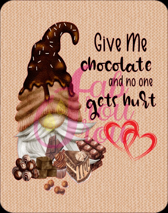 Give Me Chocolate Gnome