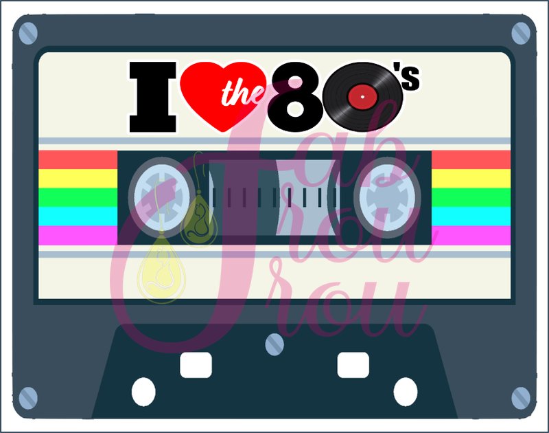 I Love 80s Cassette 1