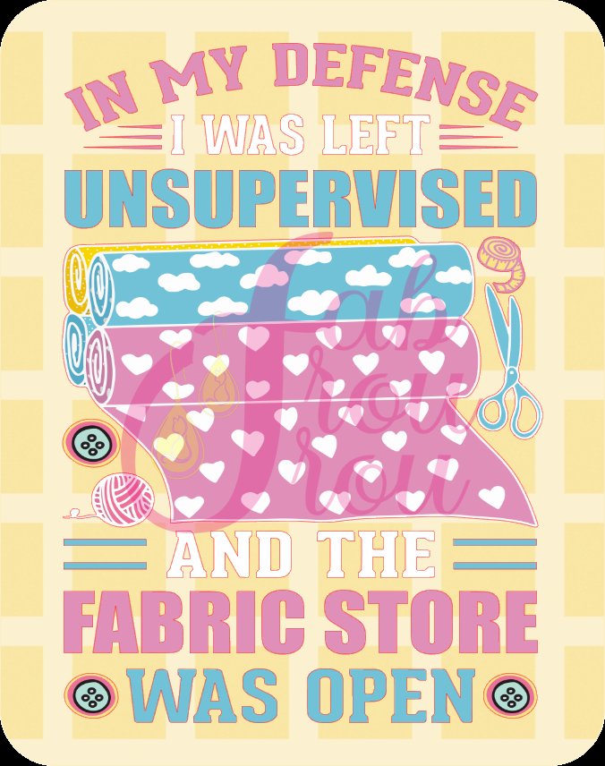 In My Defense I Was Left Unsupervised