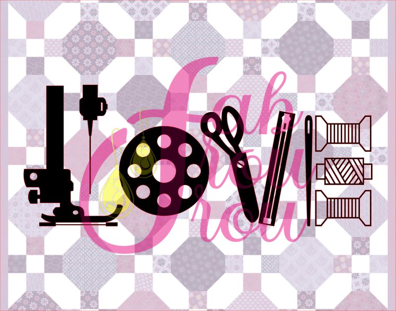 LOVE Sewing Elements