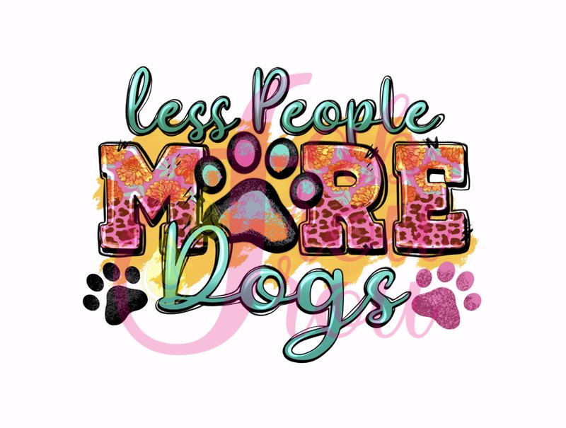 Less People More Dogs