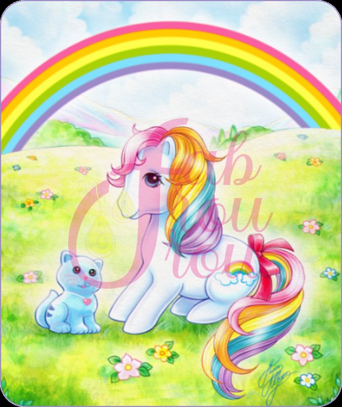 Retro Rainbow My Little Pony